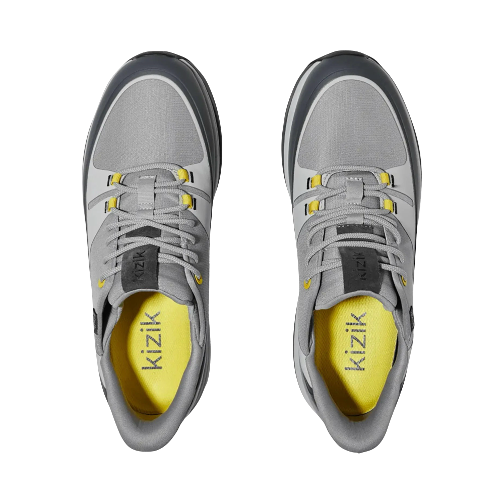 Top-down view of Kizik London AT Hands Free Tie Sneaker for men.
