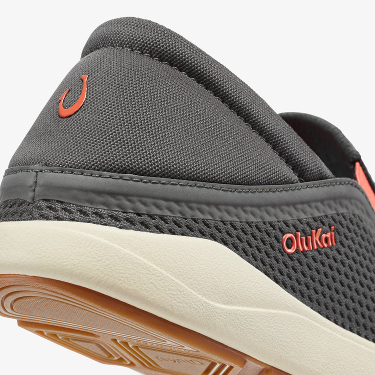 OluKai Men's Moku Slip On Shoes in Island Salt/Koi