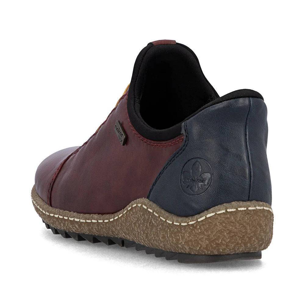 Rieker Women's Liv 62 Waterproof Boot in Vino