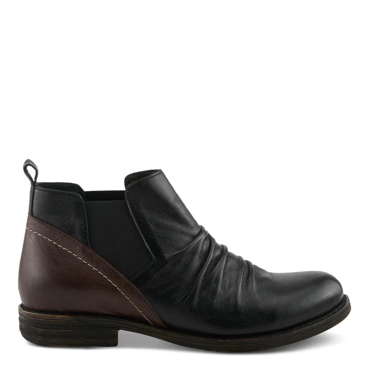 Spring Step Women's Montaro Low Chelsea Boot in Black Multi