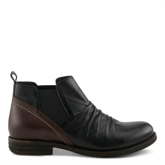 Spring Step Women's Montaro Low Chelsea Boot in Black Multi