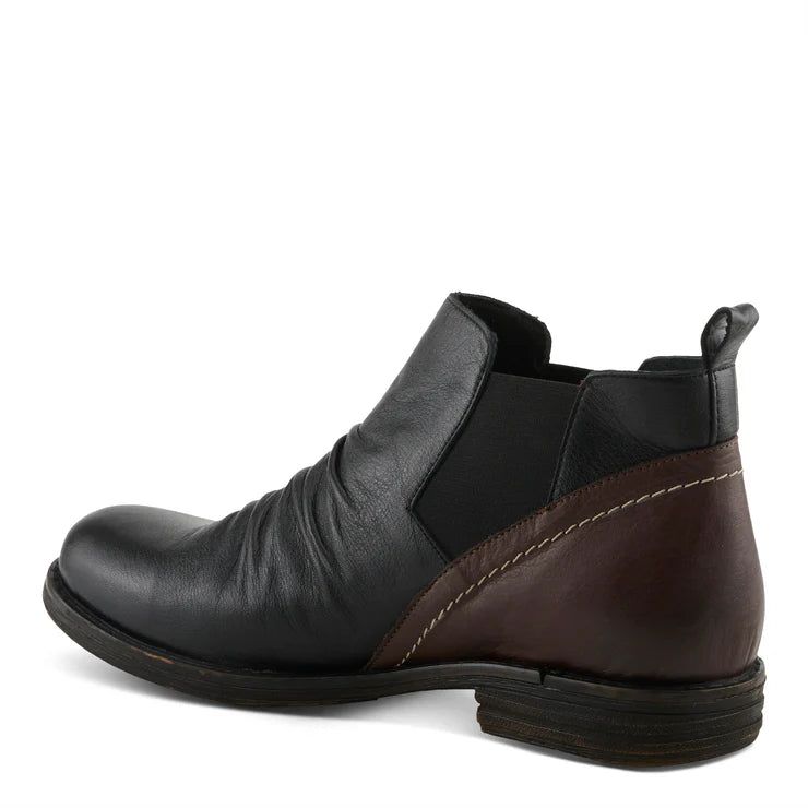 Spring Step Women's Montaro Low Chelsea Boot in Black Multi