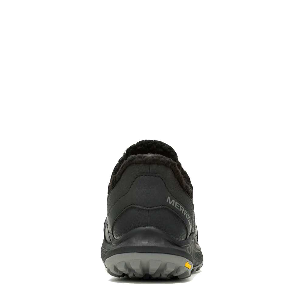 Back view of Merrell Antora 3 Thermo Slip On Mic for women.