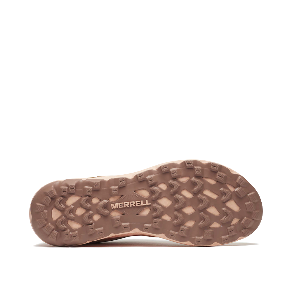 Bottom view of Merrell Antora 4 Bliss Sneaker for women.