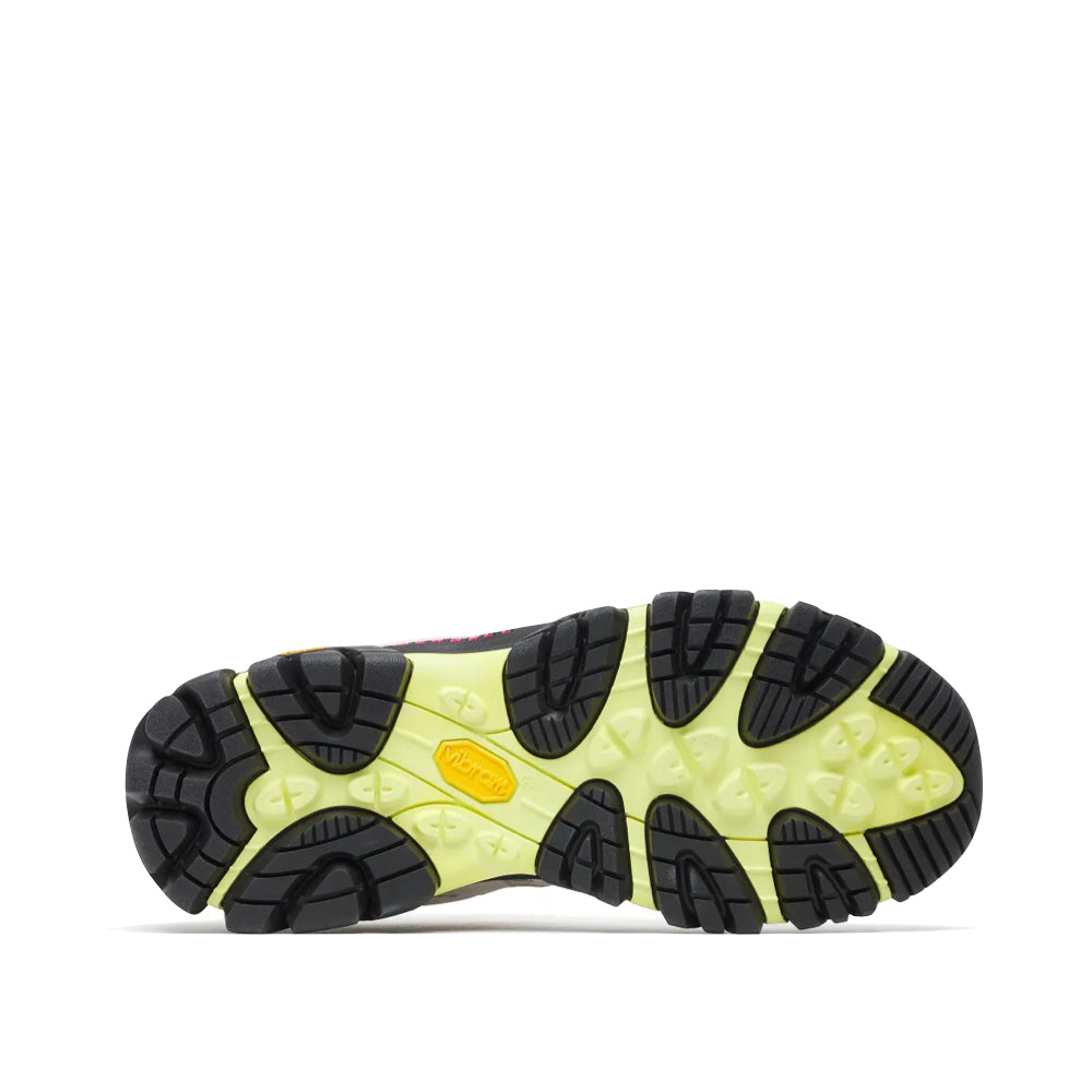 Bottom view of Merrell Moab 3 Vista Waterproof Hiking Shoe for women.