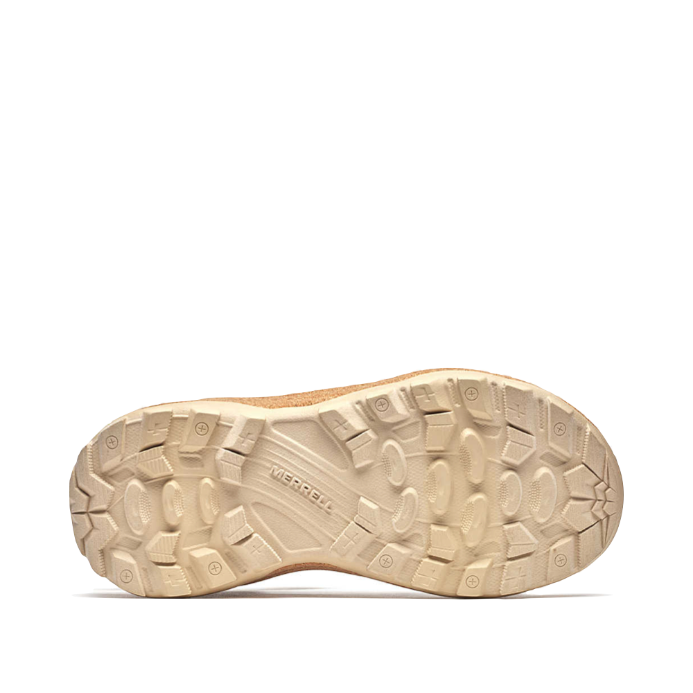 Bottom view of Merrell Speed Fusion Web RMX Sandal for women.