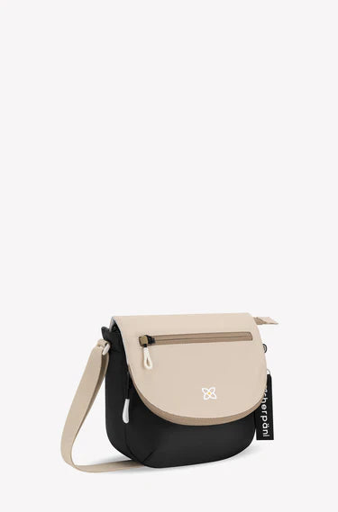 Sherpani Milli Crossbody Messenger Bag in Con Leche Beige