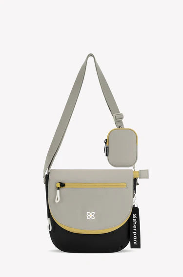 Sherpani Milli Crossbody Messenger Bag in Wasabi Stone