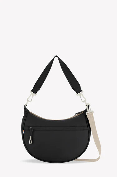 Sherpani Mina Crescent Crossbody Bag in Con Leche Beige