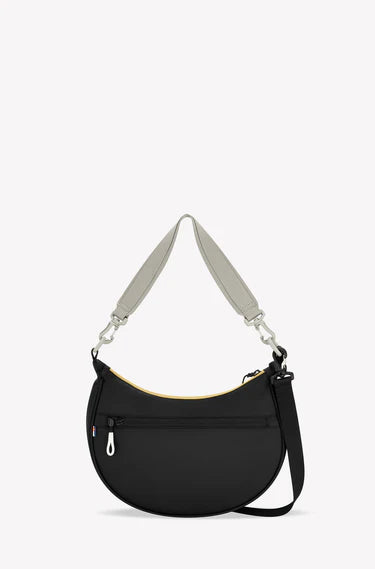 Sherpani Mina Crescent Crossbody Bag in Wasabi Stone