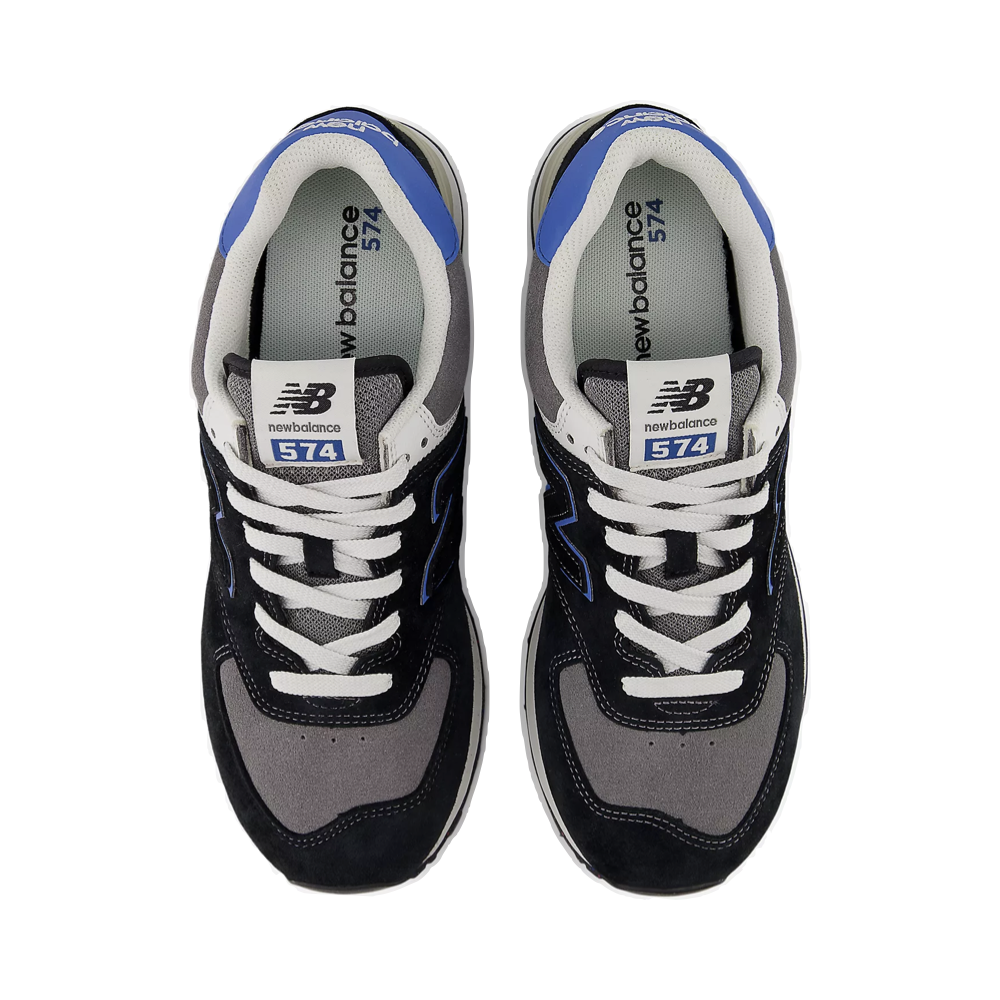 Top-down view of New Balance 574 Sneaker for men.