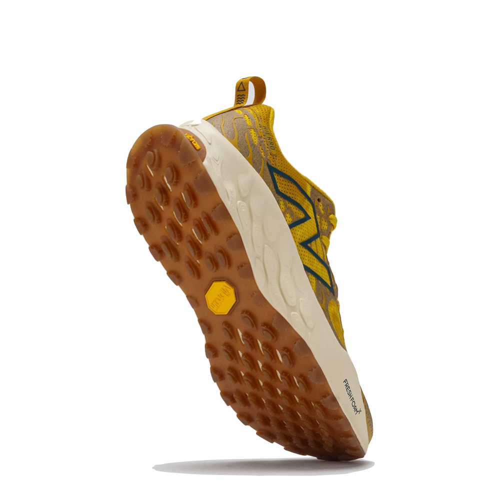 Bottom and side view of New Balance Fresh Foam X Hierro v8 Sneaker for men.