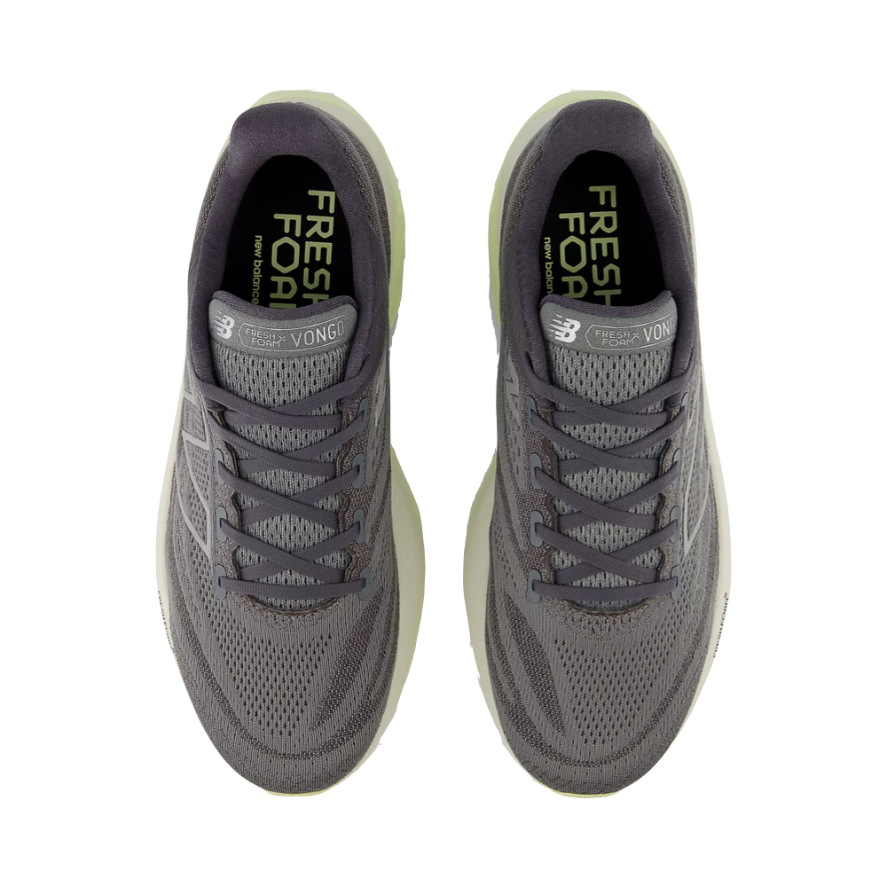 Top-down view of New Balance Fresh Foam X Vongo v6 Sneaker for men.