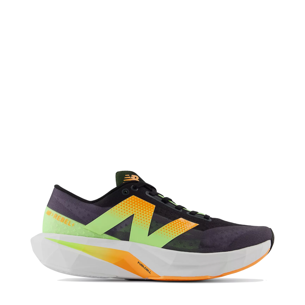 Side (right) view of New Balance FuelCell Rebel v4 Sneaker for men.