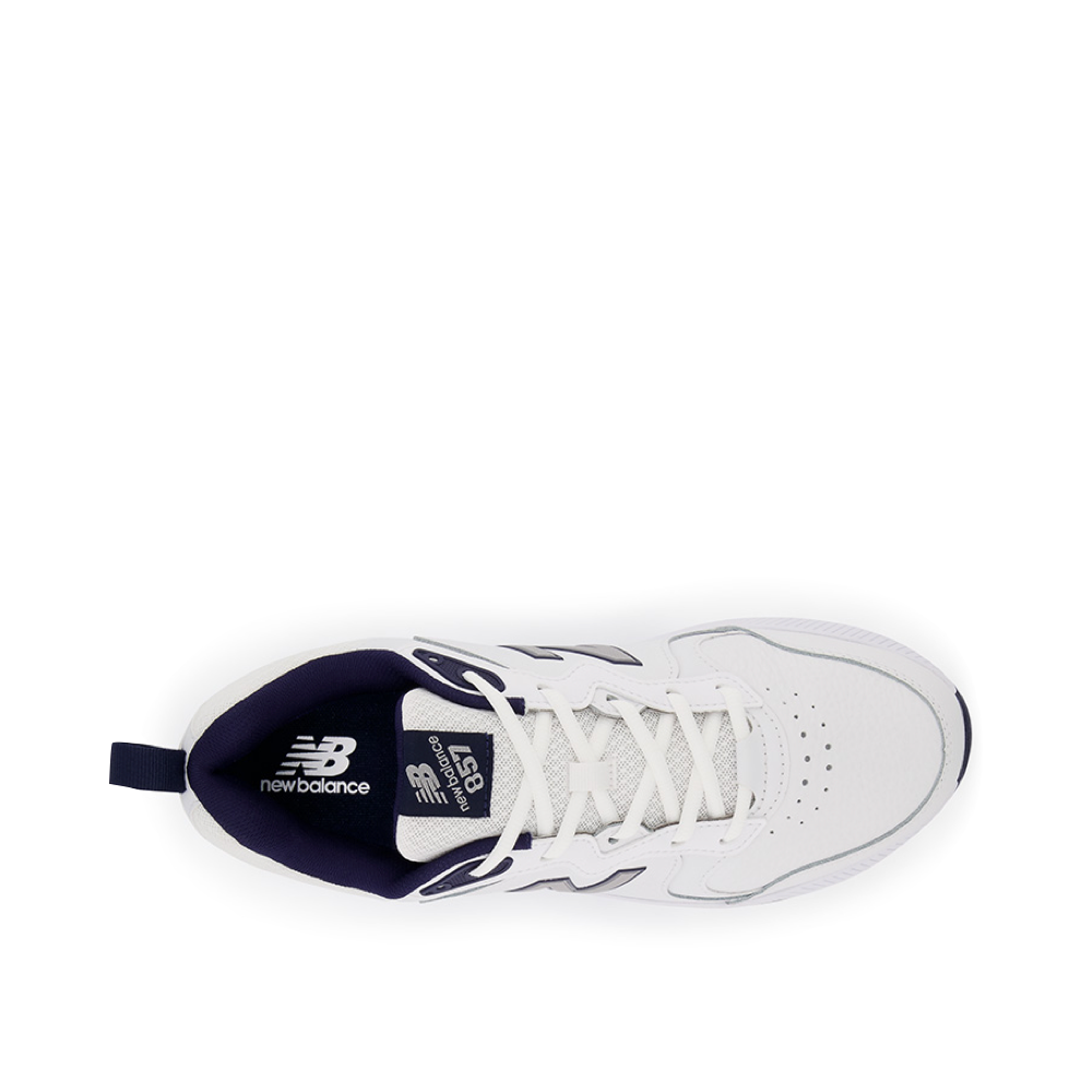 New Balance Men's MX857V3 Sneaker in White/Navy