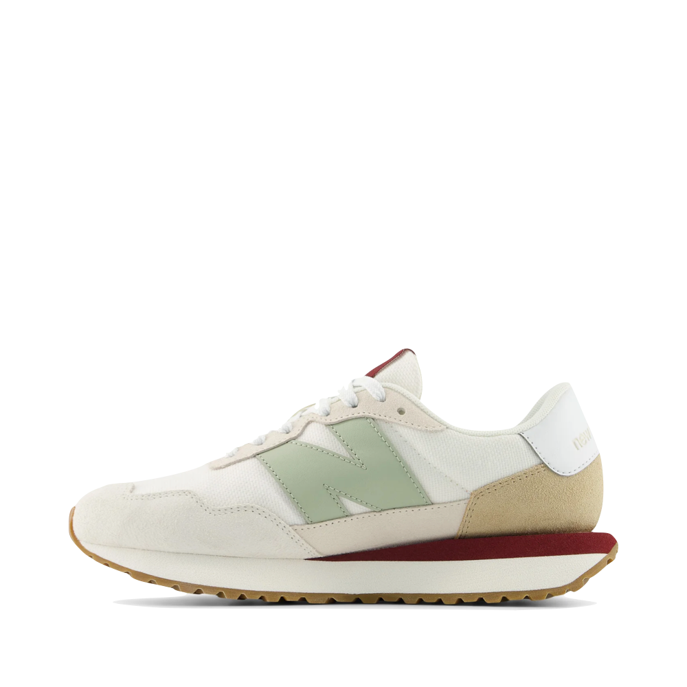 Side (left) view of New Balance 237 Sneaker for women.