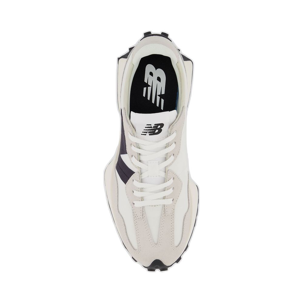 Top-down view of New Balance 327 Lifestyle Sneaker for women.