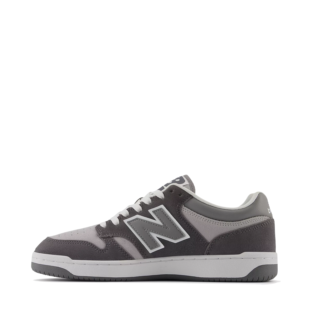 Side (left) view of New Balance 480 Sneaker for women.