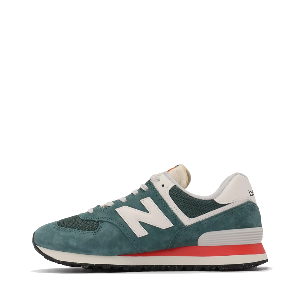 Side (left) view of New Balance 574 Sneaker for women.