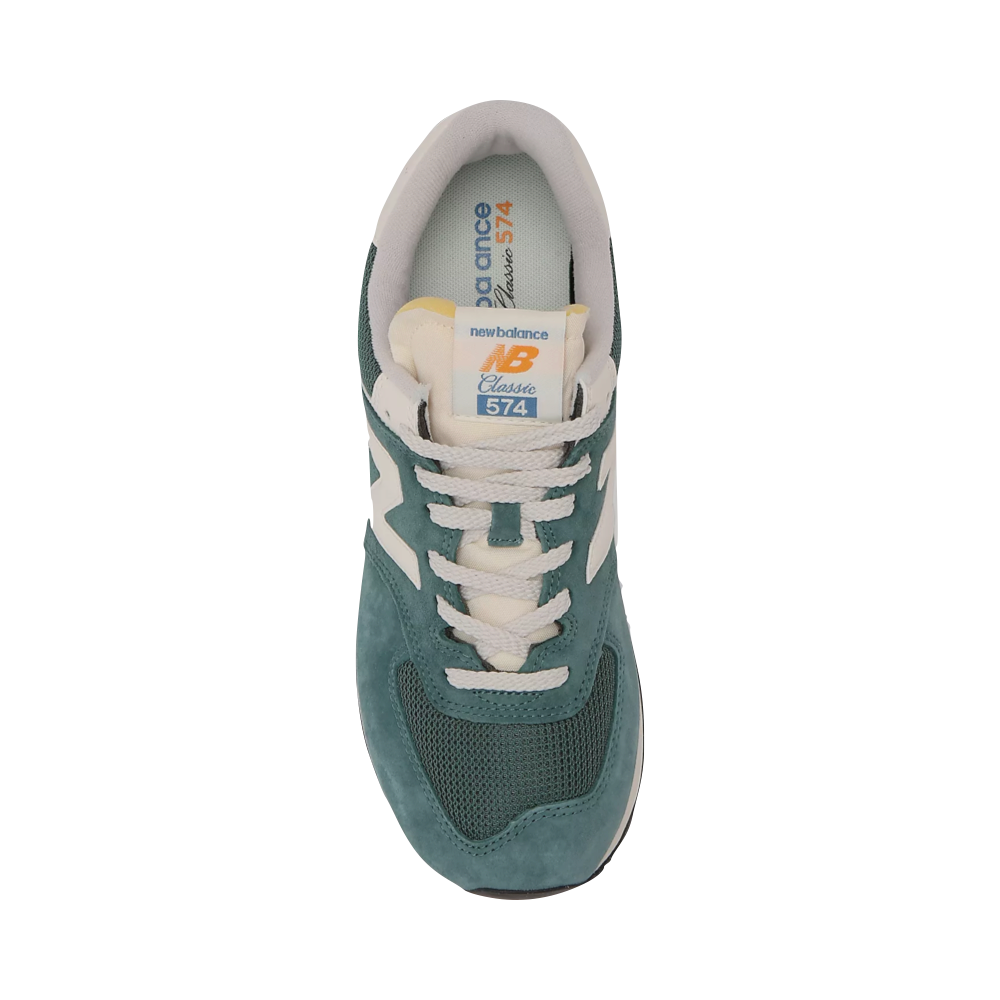 Top-down view of New Balance 574 Sneaker for women.