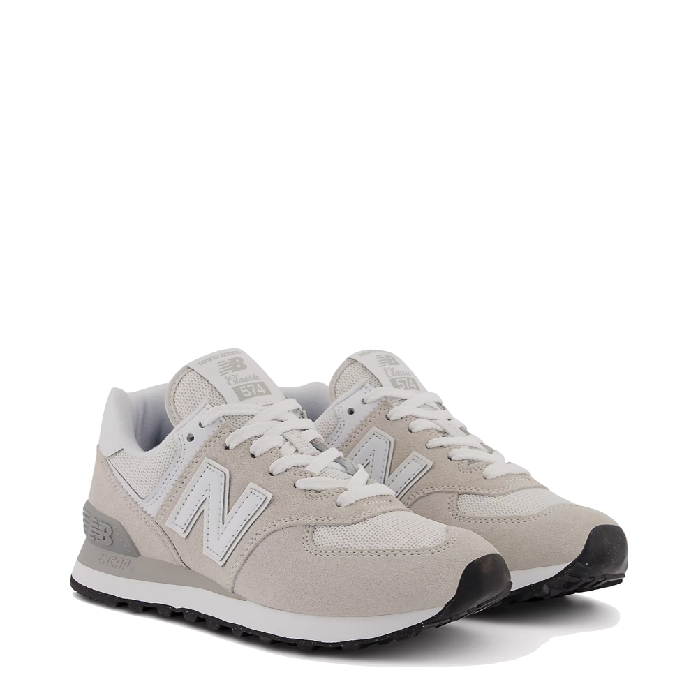 Mudguard and Toe view of New Balance 574 Sneaker for women.