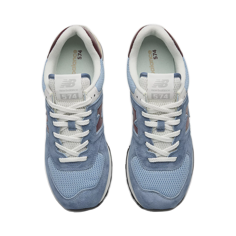 Top-down view of New Balance 574 Sneaker for women.