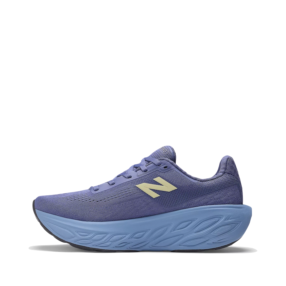 Side (left) view of New Balance Fresh Foam X 1080v14 for women.