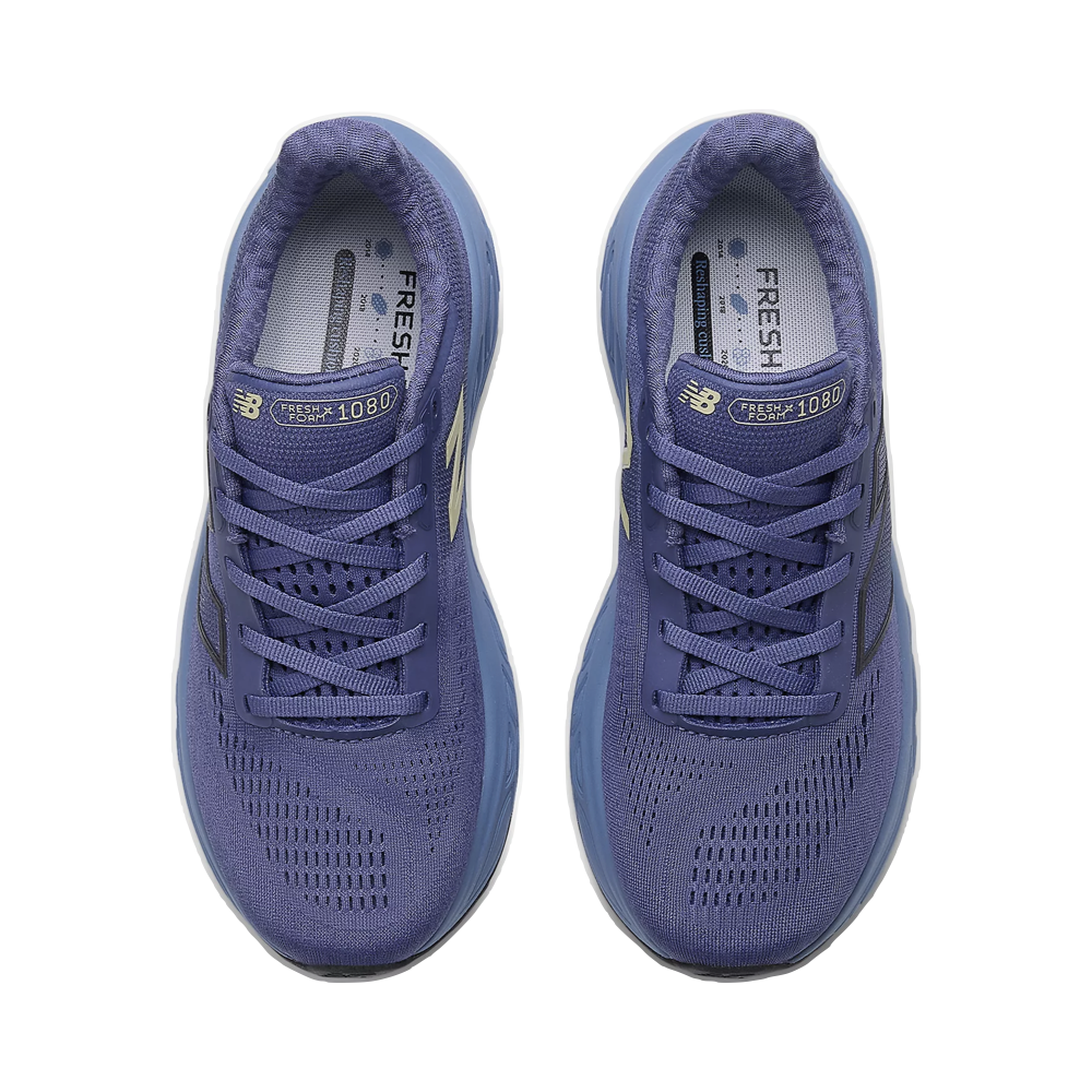 Top-down view of New Balance Fresh Foam X 1080v14 for women.