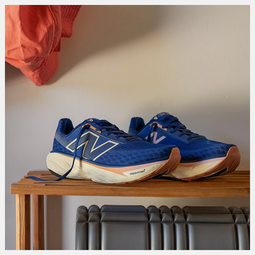 Mudguard and Toe view of New Balance Fresh Foam X 1080 v14 Sneaker for women.