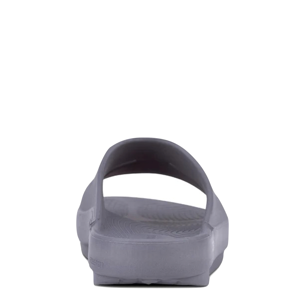 OOfos OOahh Slide Sandal in Slate