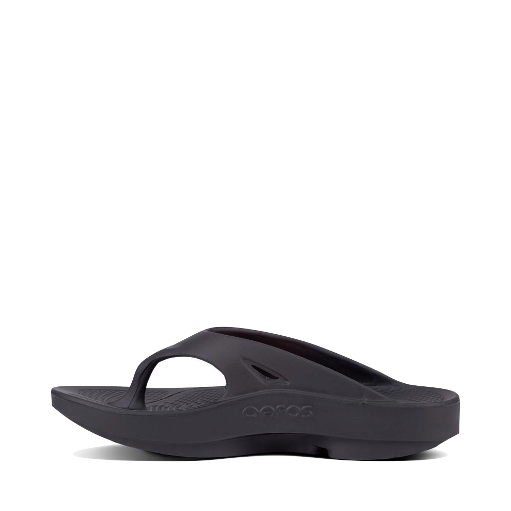 OOfos OOriginal Thong Sandal in Black