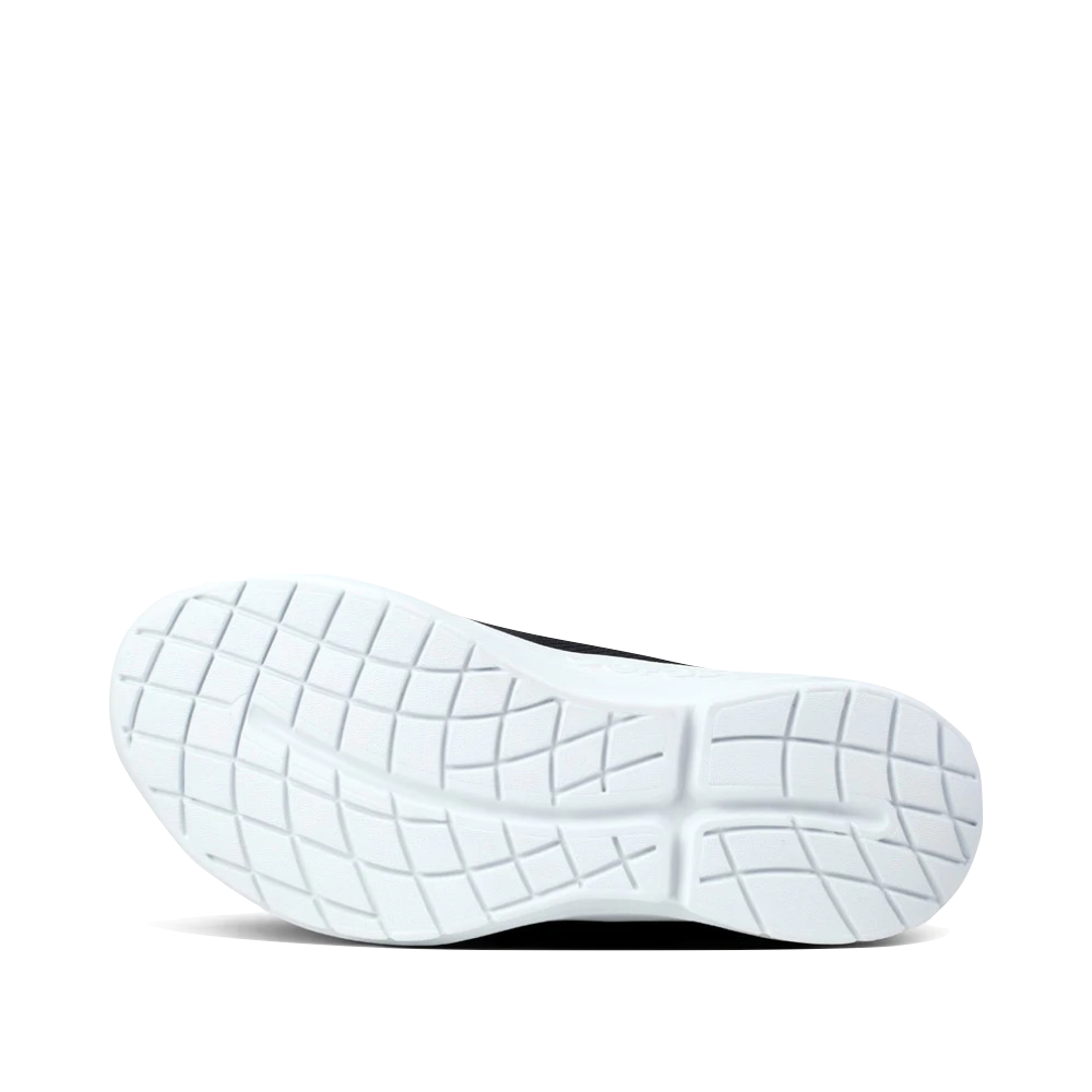 Bottom view of OOfos OOmg Sport Low Shoe for women.