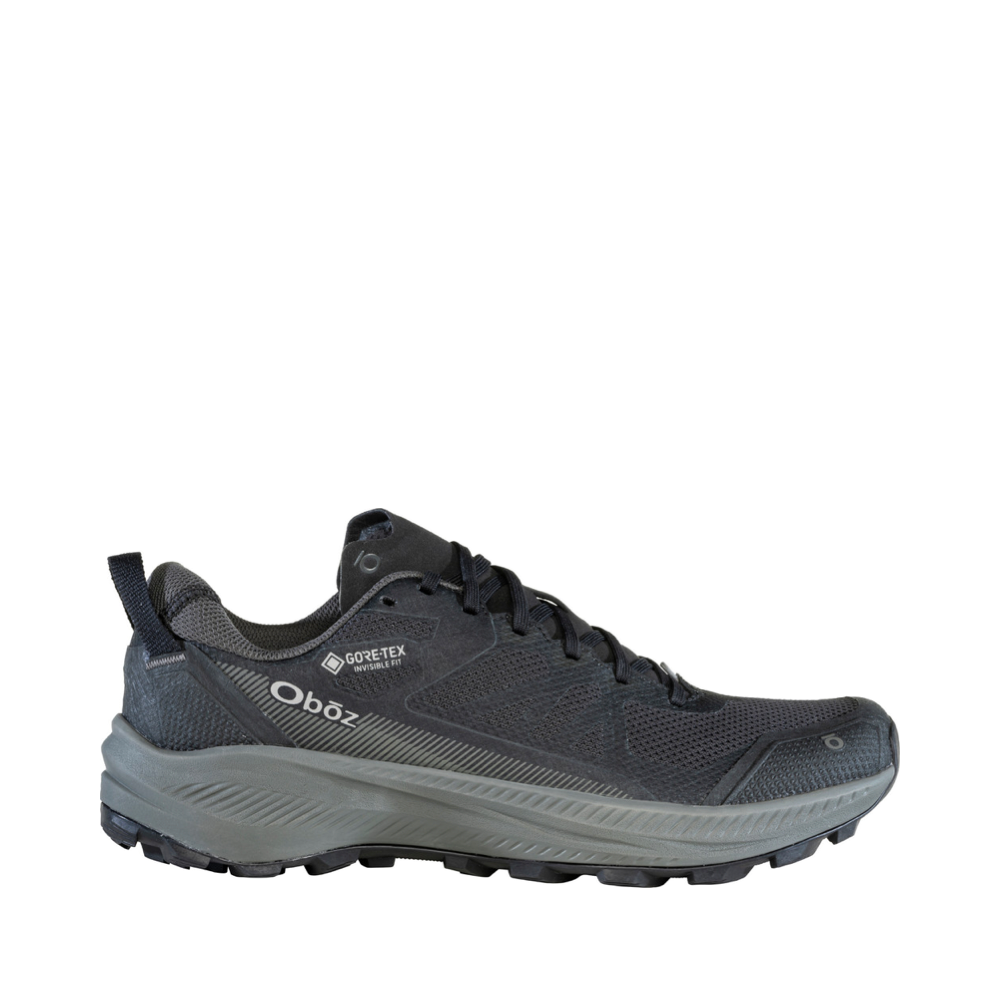 Side (right) view of Oboz Katabatic LT Low GTX Waterproof Hiker for men.