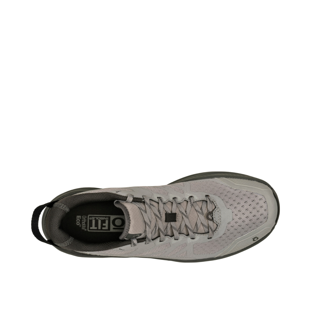 Top-down view of Oboz Katabatic LT Low Hiker for men.