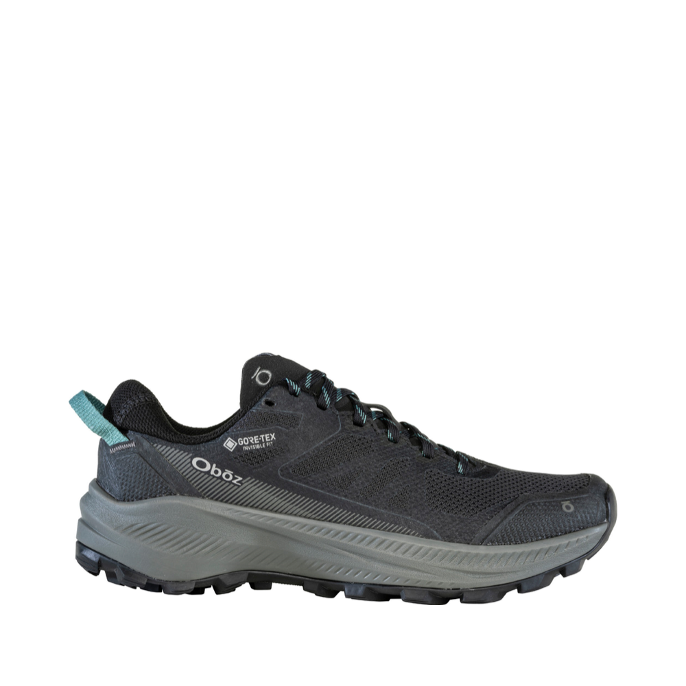 Side (right) view of Oboz Katabatic LT Low GTX Waterproof Hiker for women.