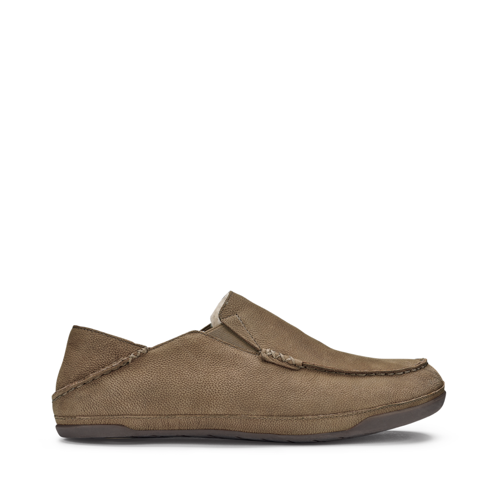 OluKai Men's Kipuka Hulu Slipper in Toffee