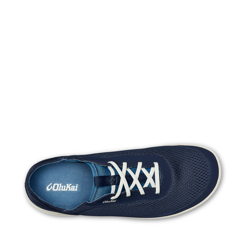 OluKai Men's Moku Pae Sneaker in Trench Blue