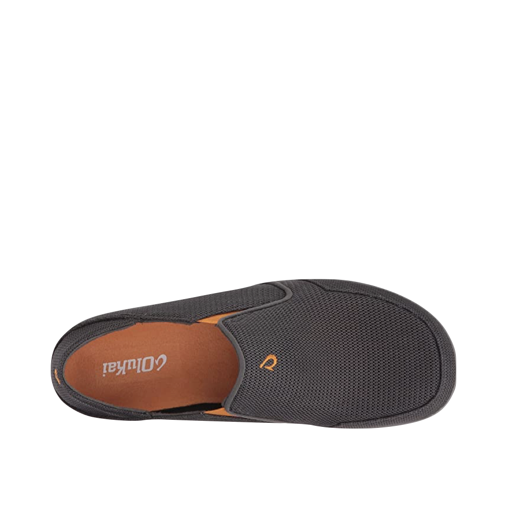 Top-down view of Olu Kai Nohea Mesh Slip On for men.