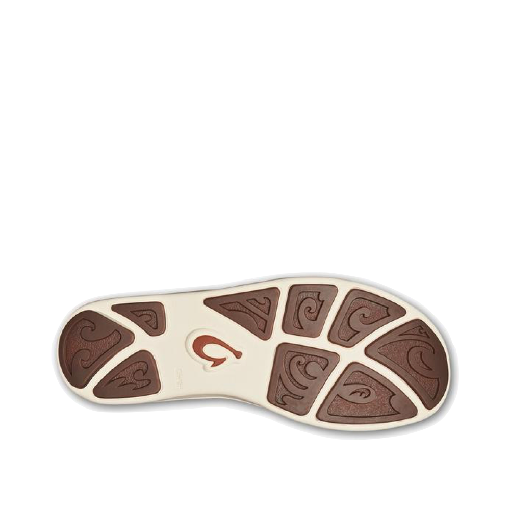 Bottom view of OluKai Nohea Moku Mesh Slip On for men.