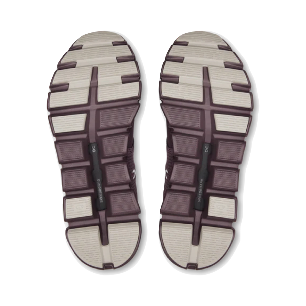 Bottom view of On Cloud 6 Waterproof Sneaker for women.