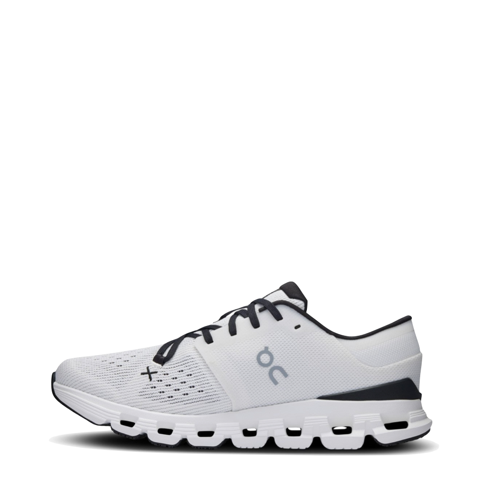 Side (left) view of On Cloud X 4 Sneaker for women.