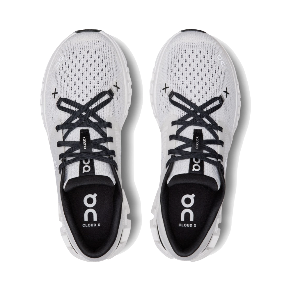 Top-down view of On Cloud X 4 Sneaker for women.
