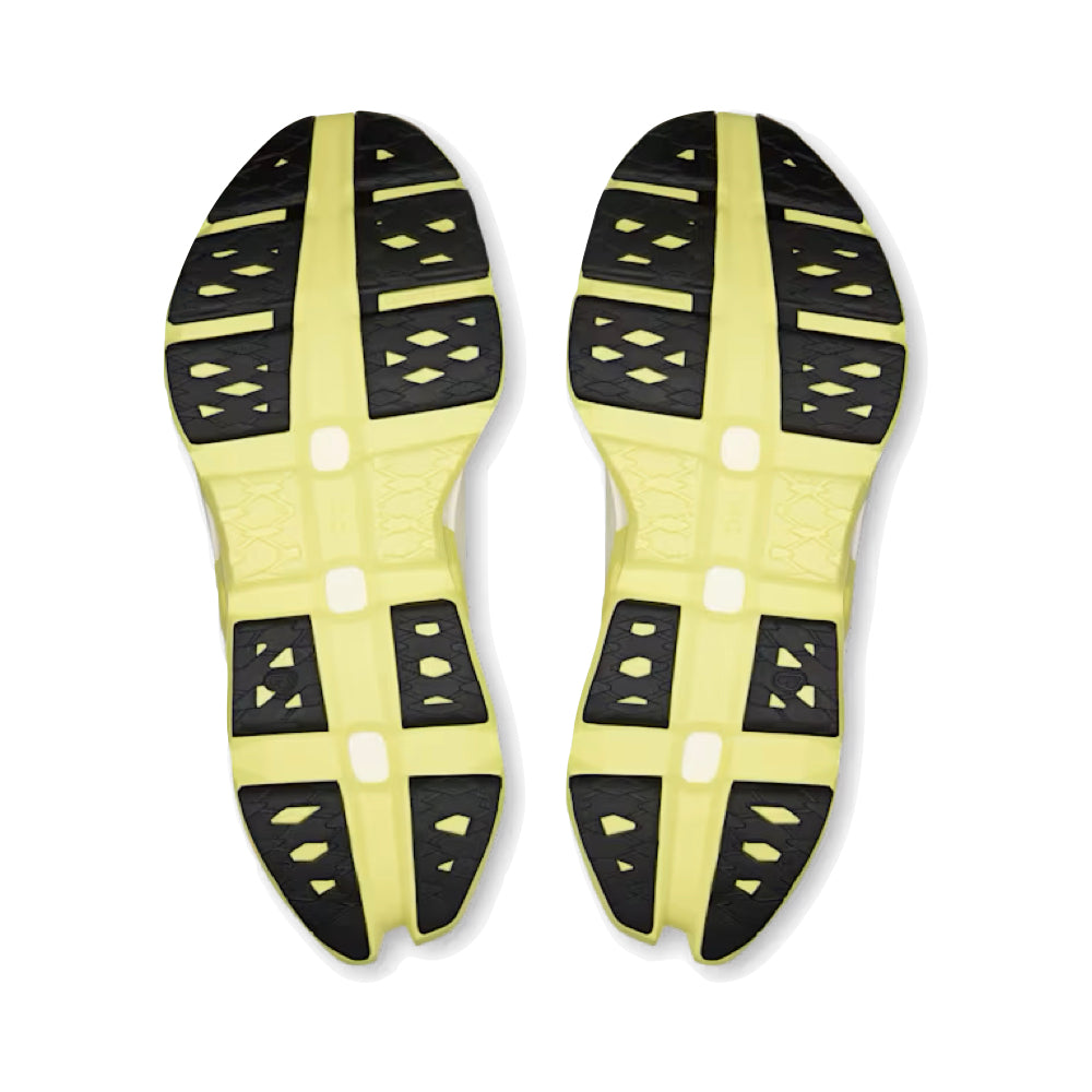 Bottom view of On Cloudmoster 3 Hyper Sneaker for women.
