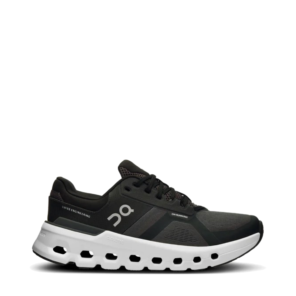 Side (right) view of On Cloudrunner 2 Sneaker for women.