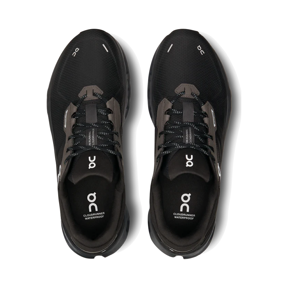 Top-down view of On Cloudrunner 2 Waterproof Sneaker for women.