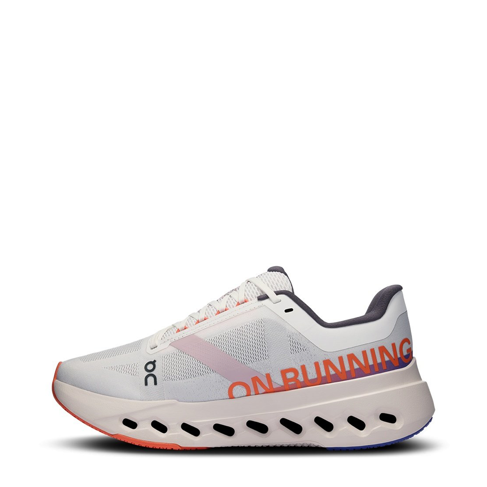Side (left) view of On Cloudsurfer Next Sneaker for women.