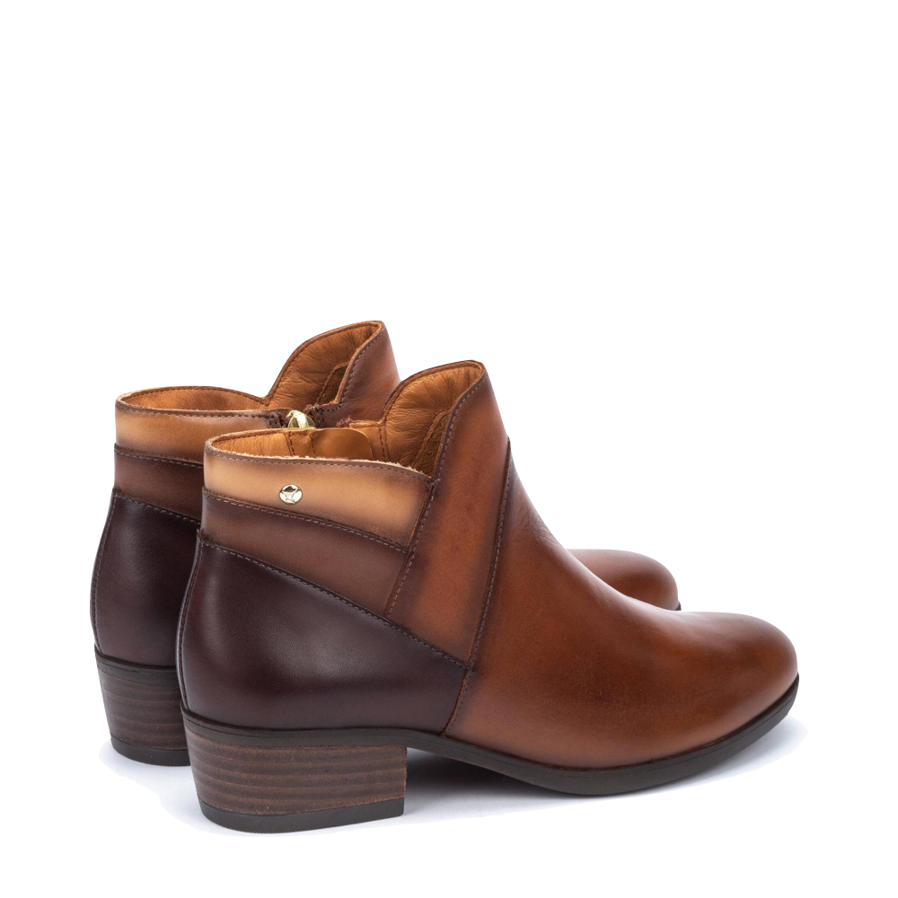 Heel view of Pikolino Daroca Leather Pull On Boot for women.