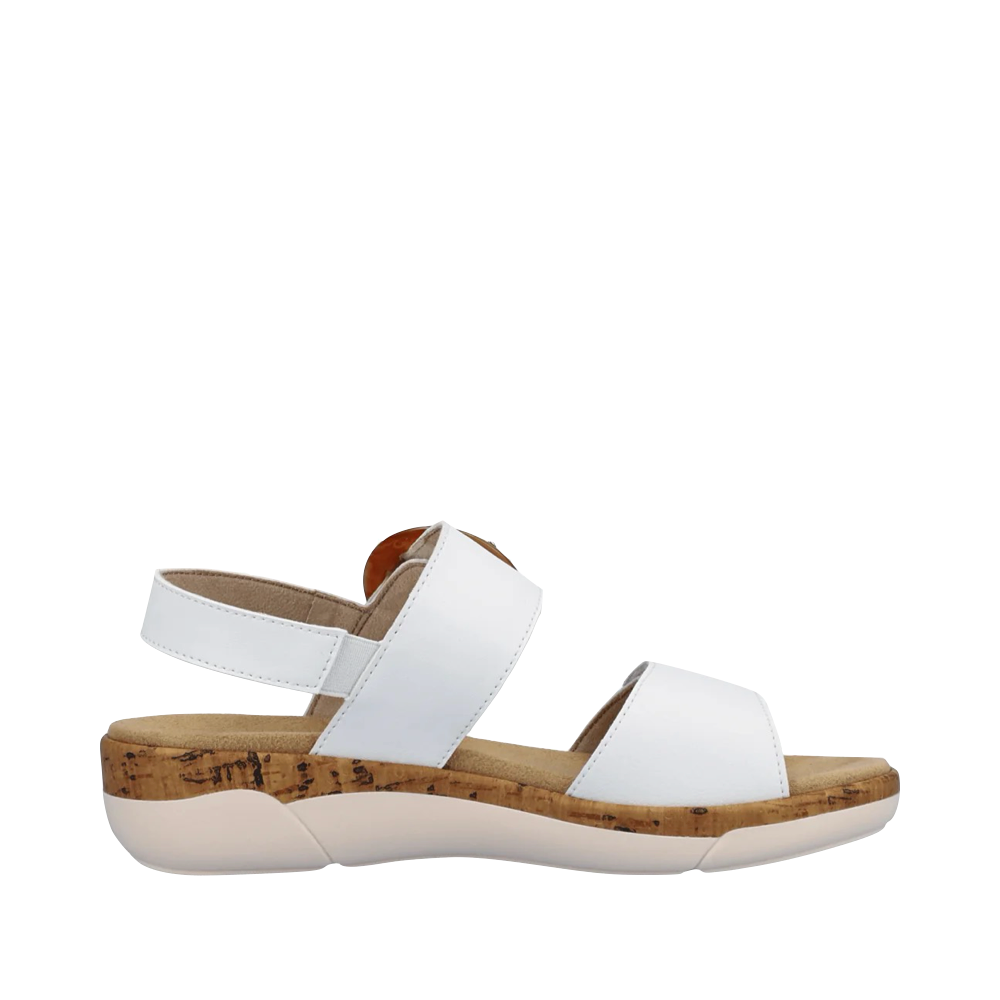 Side (right) view of Remonte Jocelyn 53 Buckle Sandal for women.