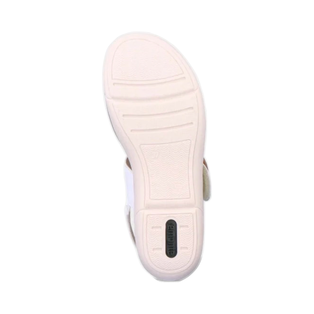 Bottom view of Remonte Jocelyn 53 Buckle Sandal for women.