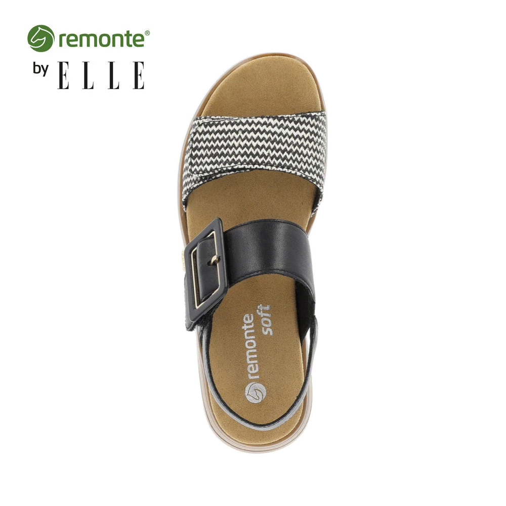Top-down view of Remonte Jocelyn 53 Sandal for women.